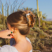 Jumbo Tortoise Hair Claw