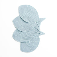 Sardine Cocktail Napkins - Set of 4