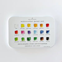 Watercolor Paint Set - 18 Colors