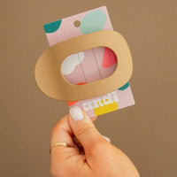 Circle Cutout Flat Claw Clip