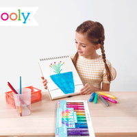 Rainbow Sparkle Watercolor Gel Crayons