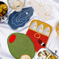 Hors D'Oeuvres Cocktail Napkins - Set Of 4