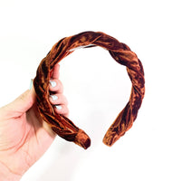 Braided Velvet Headband