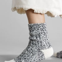 Disco Short Crew Socks - Cookies & Cream