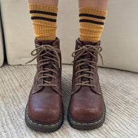 Extended Boyfriend Men's Socks - Biscotti