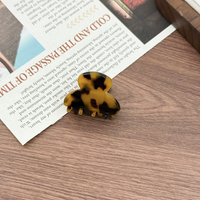 Mini Marble Tortoise Claw Clips