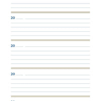 Denim One Line A Day