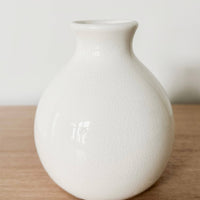 White Ceramic Vase