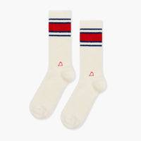 Athleisure Rib Cashmere Men's Crew Socks