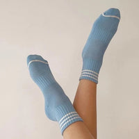 Girlfriend Socks - Parisian Blue