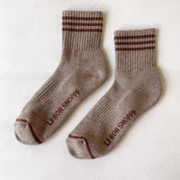 girlfriend socks in hazelwood color
