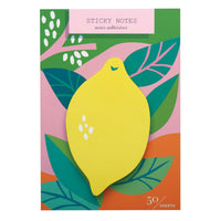 Sticky notes with a lemon design