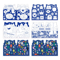 Coloring Book With Stickers
