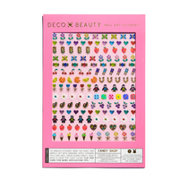 candy shop themed nail art stickers