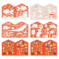 Coloring Book With Stickers
