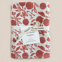 Pomegranate Dinner Napkins