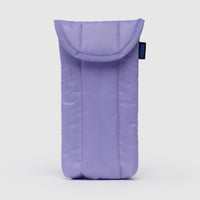 wisteria colored puffy glasses sleeve baggu