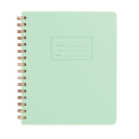 blank sketch notebook with mint green cover
