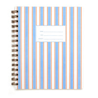 Standard notebook with french stripes