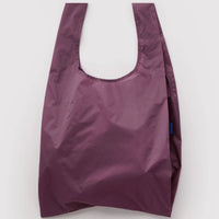 plum colored reusable bag