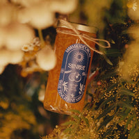 pixie tangerine marmalade in a jar handmade