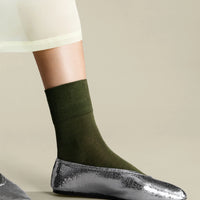 Trouser Crew Socks - Moss