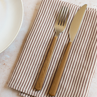 Classic Stripe Wine Dinner Napkins