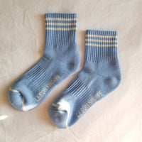 Girlfriend Socks - Parisian Blue