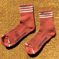 Girlfriend Socks - Terracotta