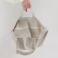 Horizontal Duck Bag - Grid