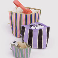 Go Pouch Set - Candy Shop Stripes