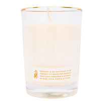 Poinsettia Holiday Candle