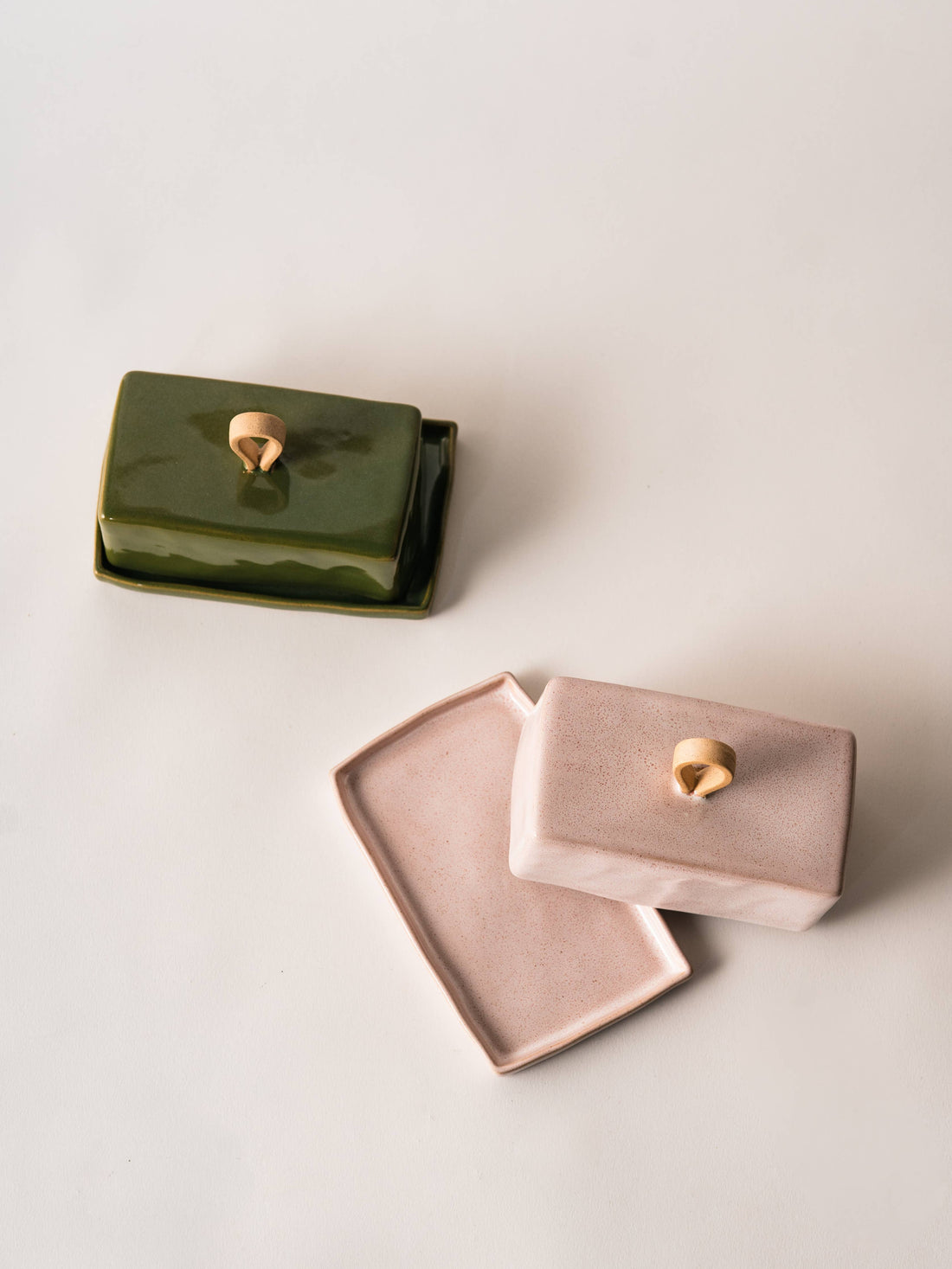 Balboa Butter Dish - Dark Green