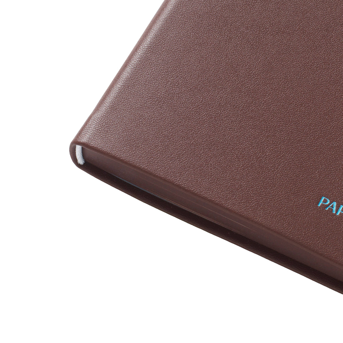Lined Notebook - Chestnut & Ink