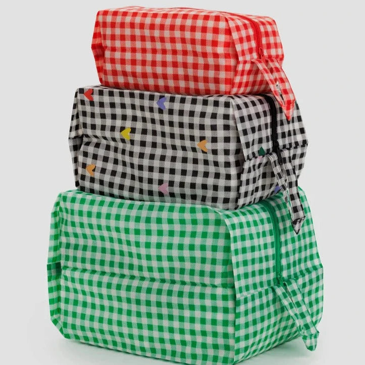 3D Zip Set - Gingham