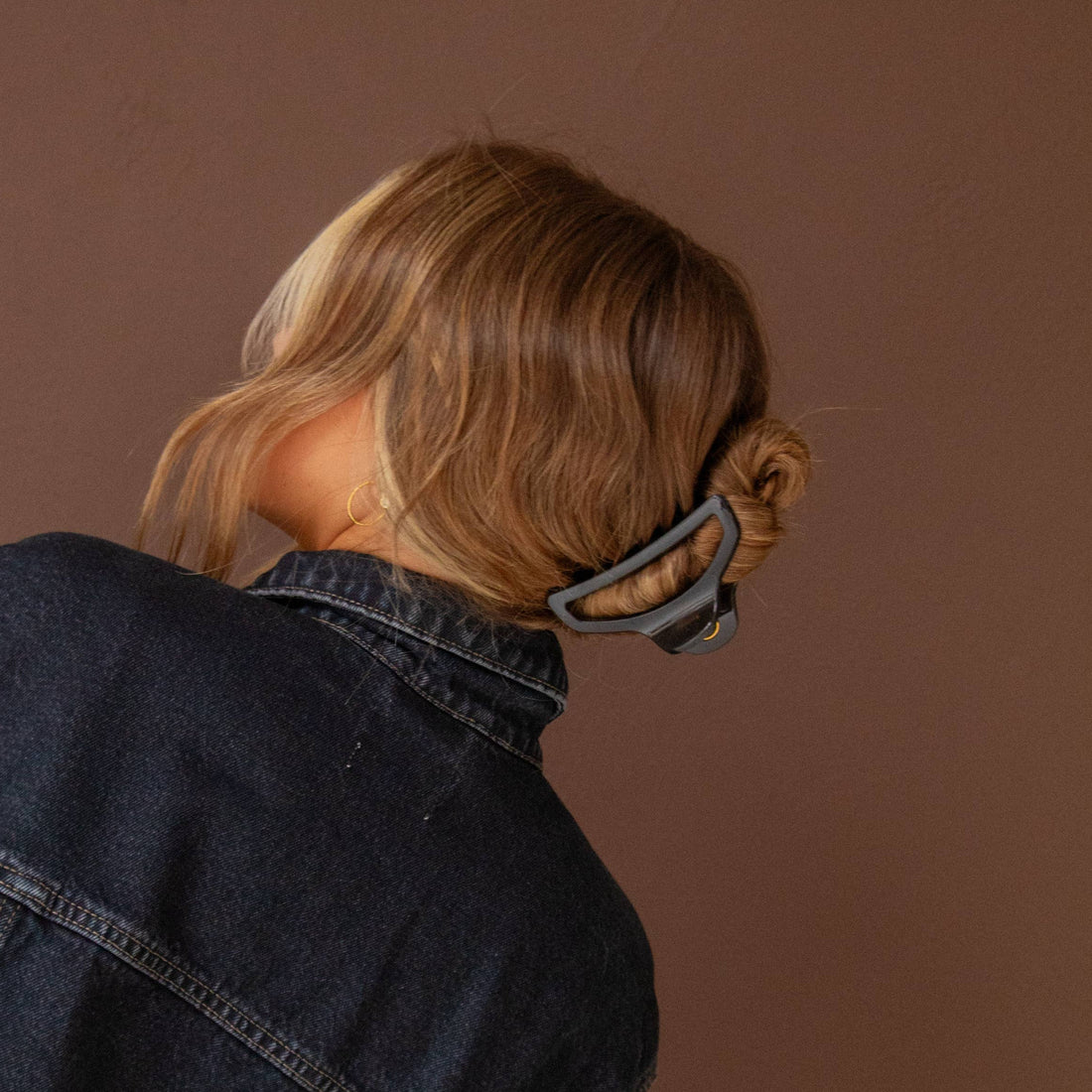 Foggy Claw Clip - Charcoal