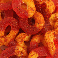 Spicy Peach Rings Chamoy Candy