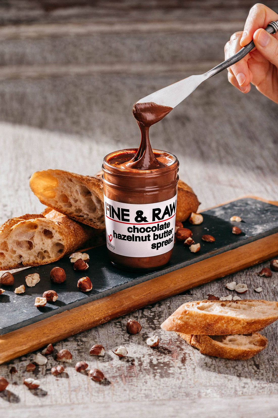 Fine & Raw's Chocolate Hazelnut Spread