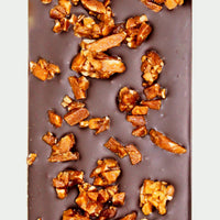 Dark Chocolate with Miso Almonds Bar