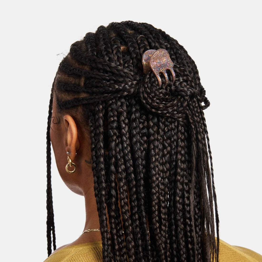 Chunks Mini Claw in Hazel Sparkle