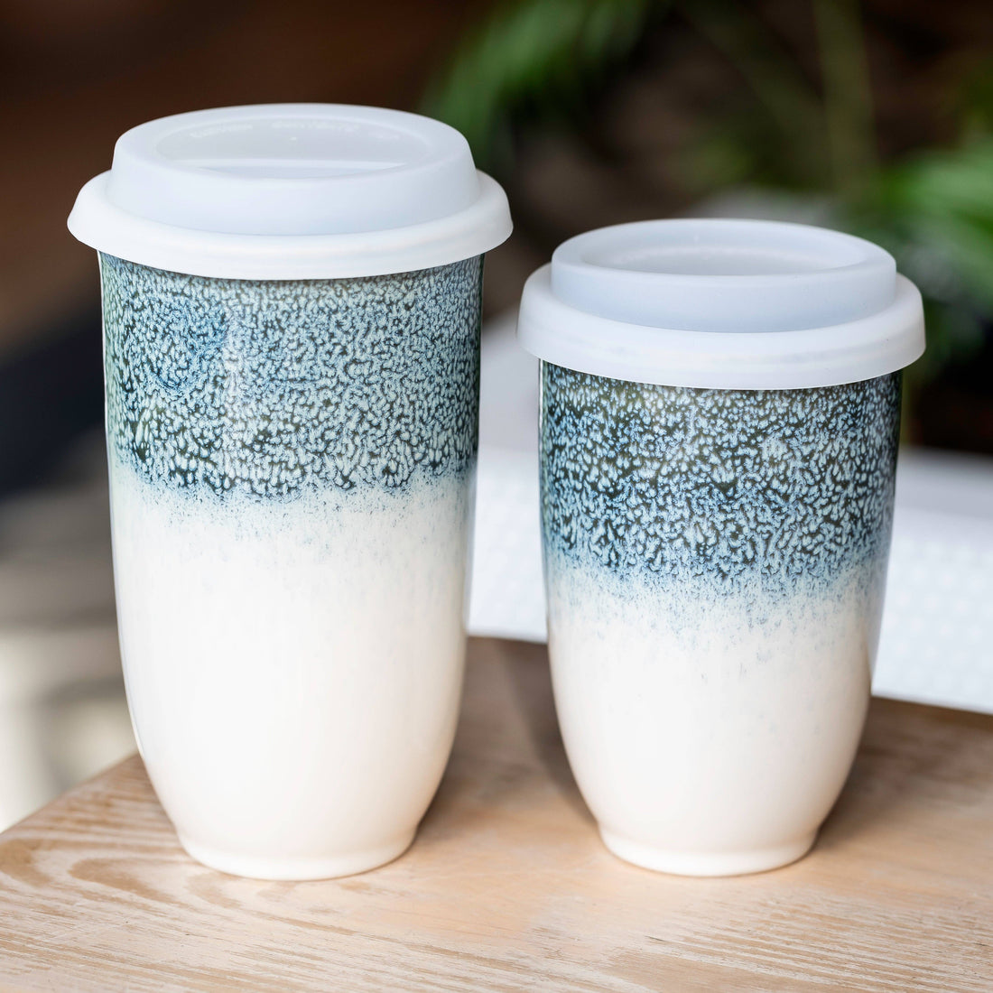 Glacier Ceramic Travel Mug - 16 oz
