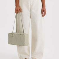 Nylon Bowler Bag - Celadon