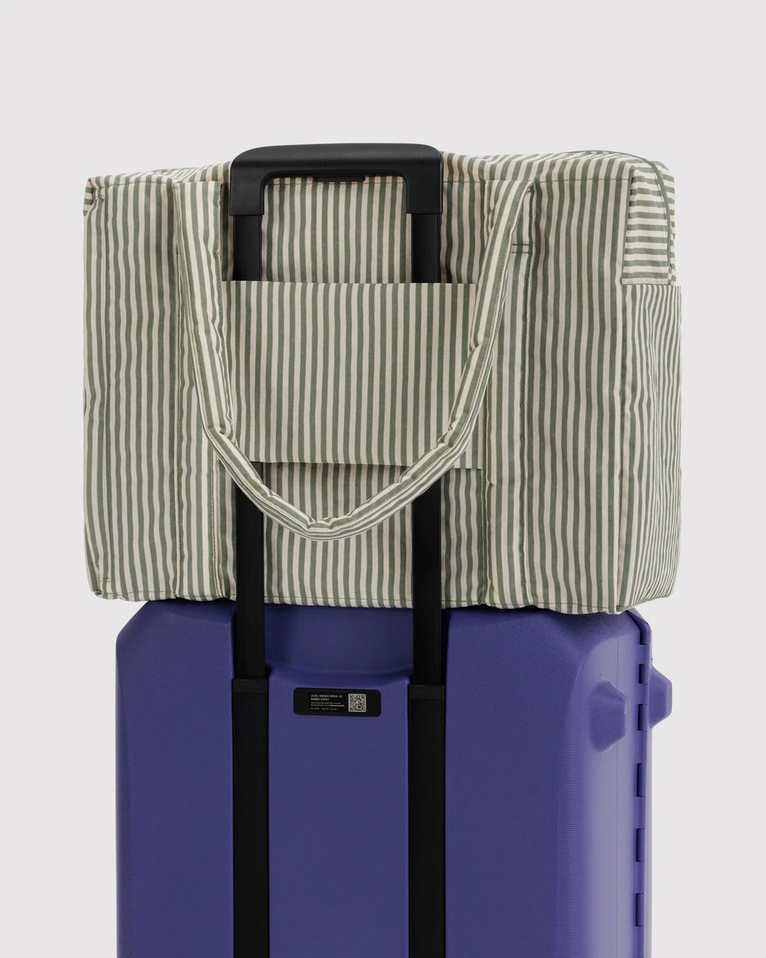 Cloud Carry-On Bag - Sage Stripe
