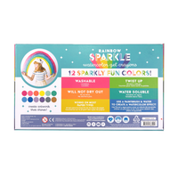 Rainbow Sparkle Watercolor Gel Crayons