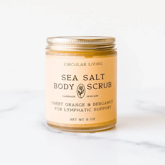 Sea Salt Body Scrub - Sweet Orange & Bergamot
