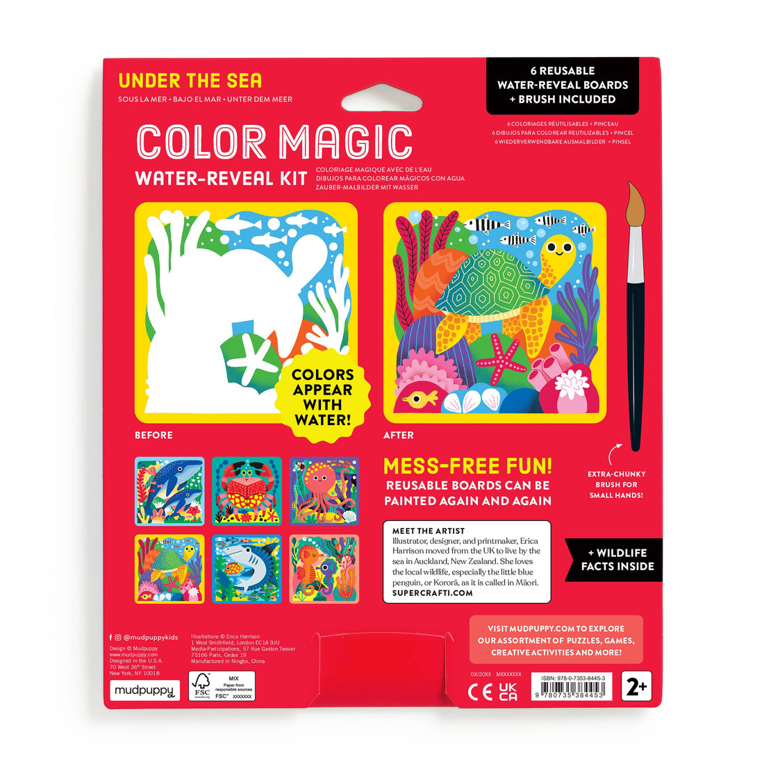 Color Magic Water Reveal Kit - Under The Sea