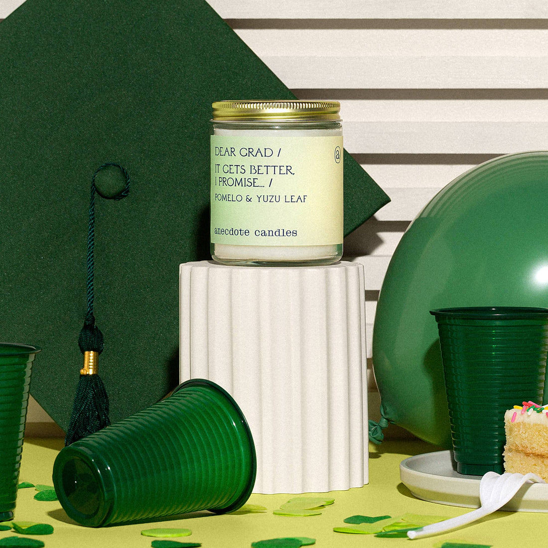 Dear Grad Candle