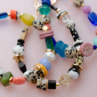 Colorful Handmade Beaded Bracelets - Bright