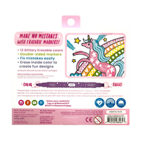 Make No Mistake! Glittery Erasable Markers