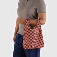 Baby Baggu - Pink Brown Check